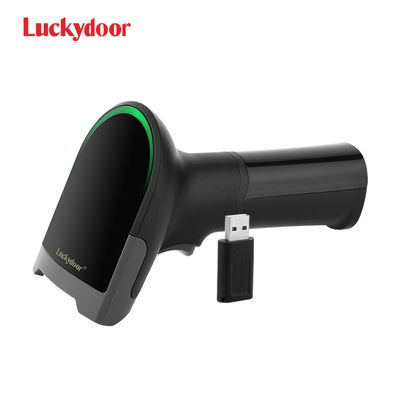 Inventory 2.4G Wireless USB for Bluetooth 2D 1D QR Code Scanner LED Light Source Android Compatible Barcode Reader POS System