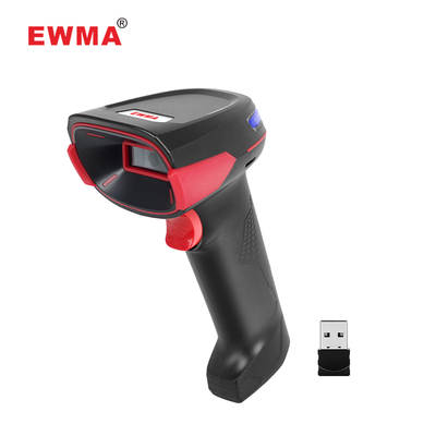 LUCKYDOOR 1D 2D Code Reader Wireless2.4G+ BT Barcode Scanner for Supermarket Payment NEW  STOCK