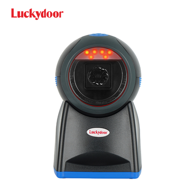 Supermarket Desktop Omni-Directional 2D Barcode Scanner Cheap USB/RS232/COM Interface QR Code Reader for IOS A4 Size POS Ready