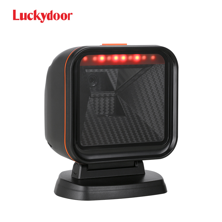 High Performance 1D 2D Hands Free Scan Qr Bar Code Reader Desktop Presentation Barcode Scanner